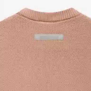 Fear of God Essentials FW21 Kids Knit Pullover Matte Blush Logo