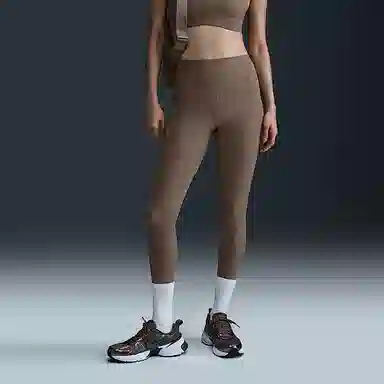 Nike Zenvy 7/8 Tights Brown