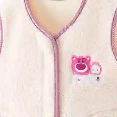 Disney V-Neck Vest Off-White Kids