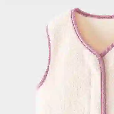 Disney V-Neck Vest Off-White Kids