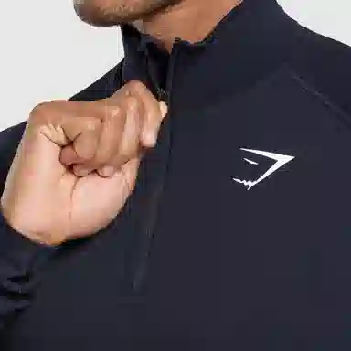 GYMSHARK Vital Seamless Navy