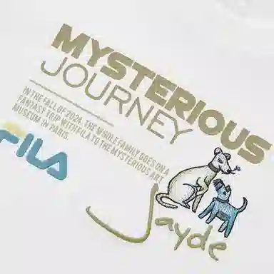 FILA KIDS WHITE LINE T