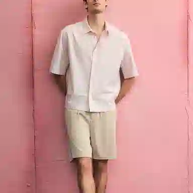 H&M Relaxed Stripe Polo Shirt