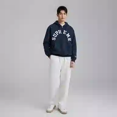Supreme x Champion Zip Up Hooded Sweatshirt