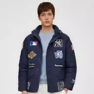 Supreme x MLB FW21 logo