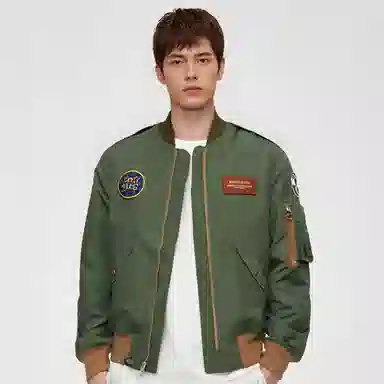 HUMAN MADE SS22 Varsity Satin Jacket