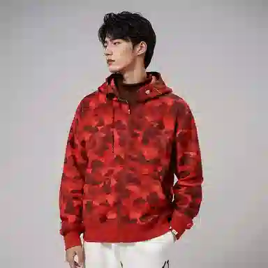 A BATHING APE Color Camo Shark Hoodie