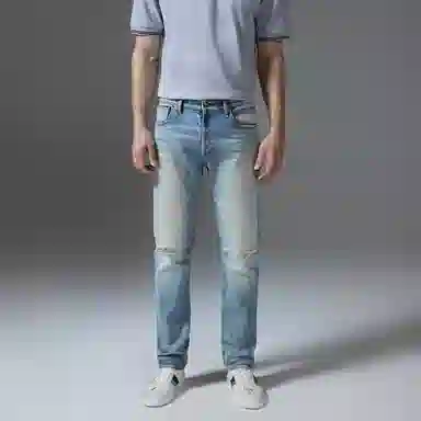 Fear of God Essentials FW20 Denim Jeans Light Indigo