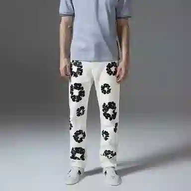 Denim Tears Floral Straight Jeans