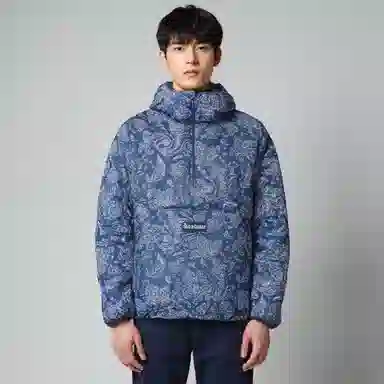 Supreme Micro Down Half Zip Hooded Pullover