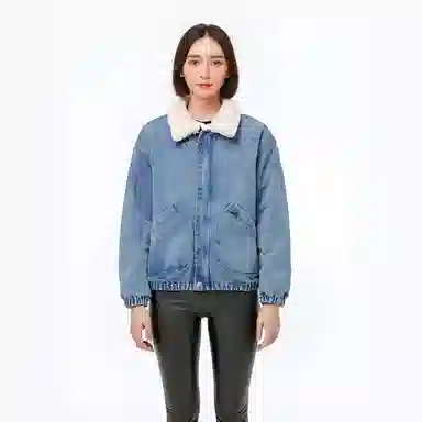 Supreme FW24 WEEK6 Faux Shearling Lined Bomber Jacket