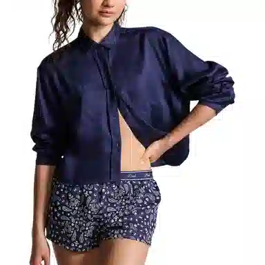 Victoria's Secret PINK TENCEL Long-Sleeve Sleepshirt