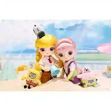POP MART Viya Doll Patrick Star SpongeBob Collaboration