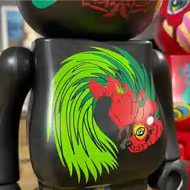 BE@RBRICK Kenichi Tana Red Black Set 100%+400%