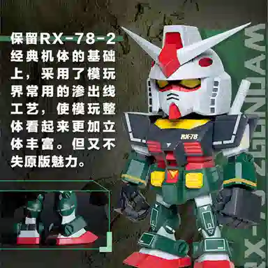 BANDAI SD RX-78 BB 2 QSV 8cm