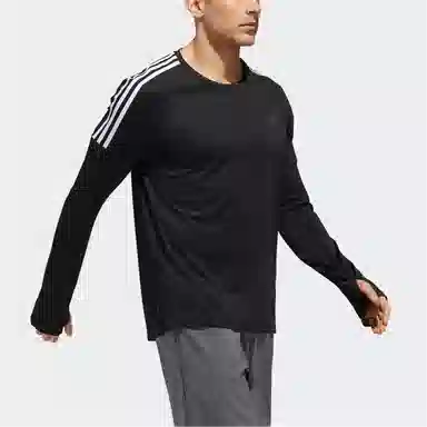 adidas RUNNING 3-STRIPES TEE T