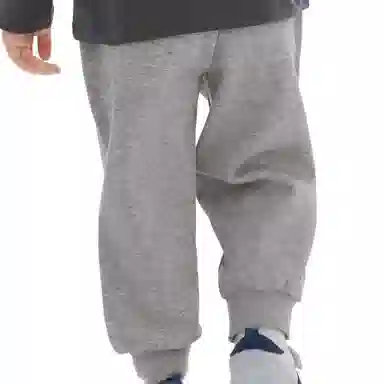 英氏卫裤 纯色休闲针织束脚 儿童款