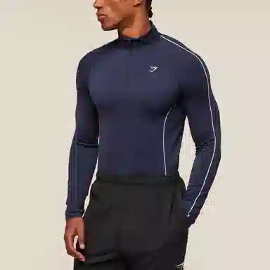 GYMSHARK Clean Contour Seamless 1/4 Zip