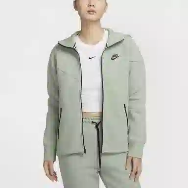 Nike Tech Fleece Hoodie Green