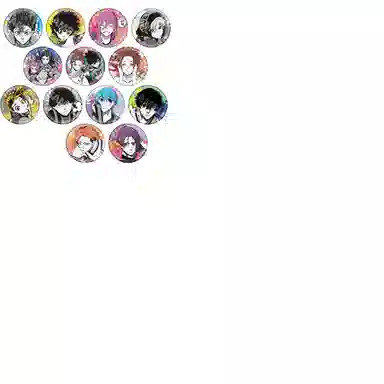 游戏王 蓝色监狱 原画玻璃闪 徽章