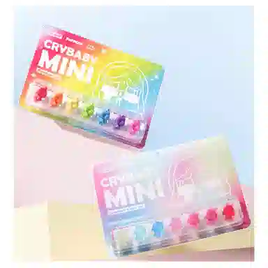 POP MART Crybaby Mini Rainbow Series Set