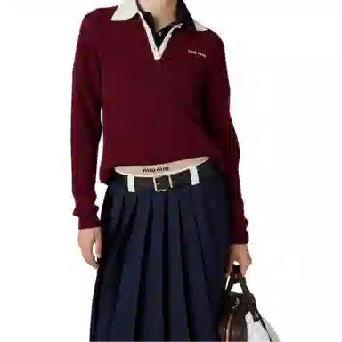Miu Miu FW24 Polo Shirt