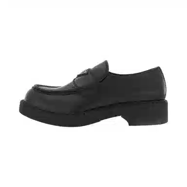 Prada Monolith Black Loafers