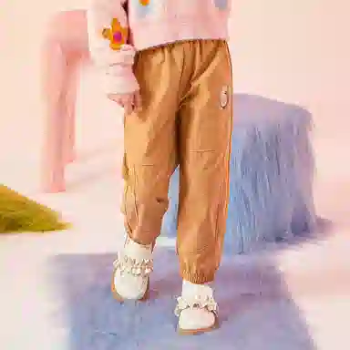 十月妈咪 休闲时尚舒适长裤 中小童