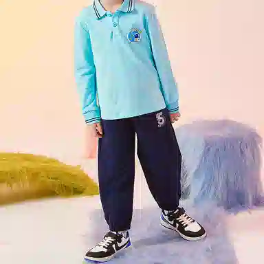 十月妈咪 休闲时尚舒适长裤 中小童