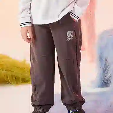 十月妈咪 休闲时尚舒适长裤 中小童