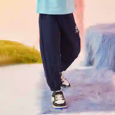 十月妈咪 休闲时尚舒适长裤 中小童