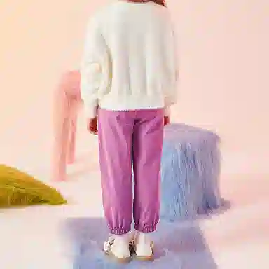 十月妈咪 休闲时尚舒适长裤 中小童