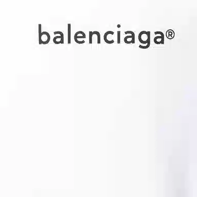 Balenciaga Logo Oversize Hoodie White