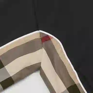 Burberry FW21 Check Hoodie Black