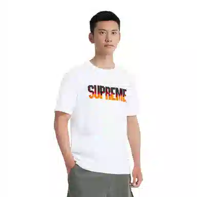 Supreme Flame S/S Top White