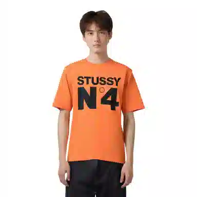 Stussy No.4 NO.4 TEE LogoT
