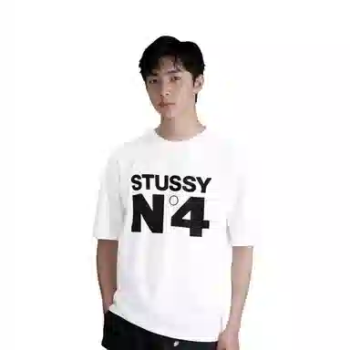 Stussy No.4 NO.4 TEE LogoT