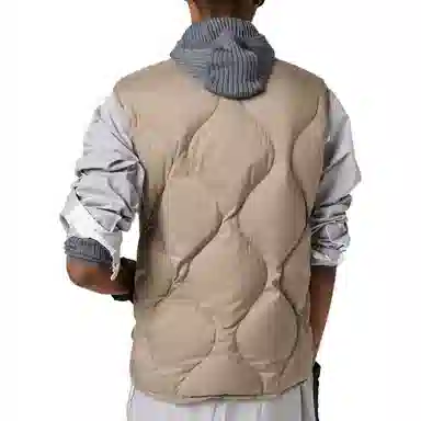 Miu Miu Sleeveless Down Vest Gray