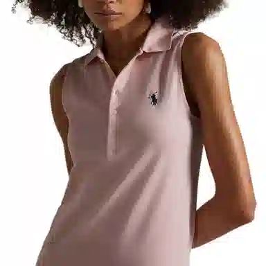 Polo Ralph Lauren SS25 Sleeveless Dress Pink