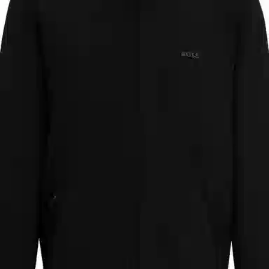HUGO BOSS Stretch-Cotton Zip-Up Sweatshirt With Logo Print