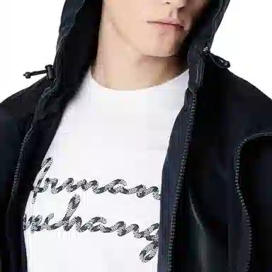 Armani Exchange Logo Print T-Shirt White