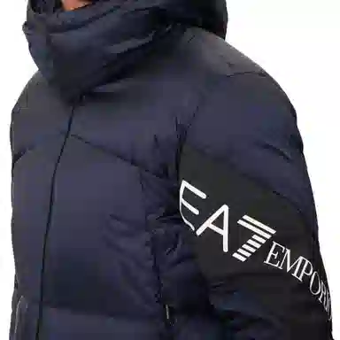 Emporio Armani EA7 Navy Down Jacket