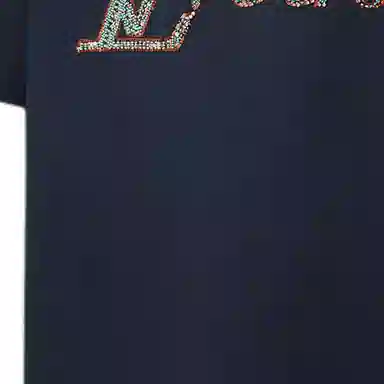 Louis Vuitton FW24 Logo T-Shirt Navy