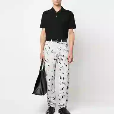 Alexander McQueen SS23 LogoPolo