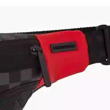 Sprayground Checkered PVC Waist Bag