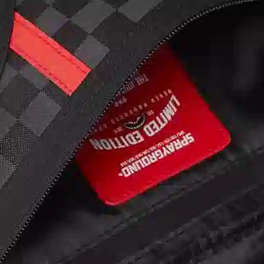 Sprayground Checkered PVC Waist Bag