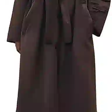 Hermes SS23 Single-Breasted Coat Brown