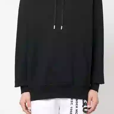 Alexander McQueen SS23 Hoodie Black