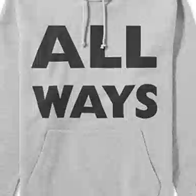 Valentino All Ways Hoodie Grey