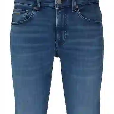 HUGO BOSS Slim-Fit Jeans In Blue Super-Stretch Denim